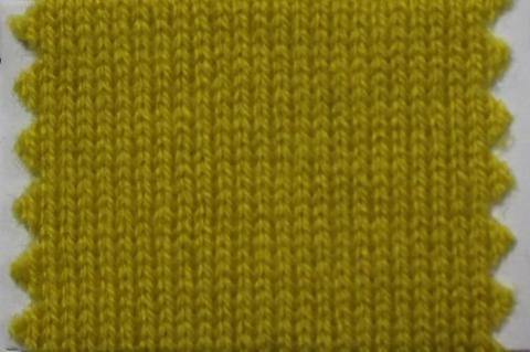 產品名稱：MUSTARD NB-7738； 所屬分類：2股26支70％絲光羊毛33％羊絨（HESTIA）