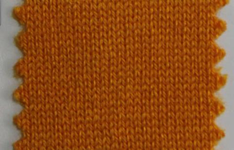 產(chǎn)品名稱：TANGERINE NS-6521； 所屬分類：2股28支55％絲82％羊絨-粗紡（THEMIS）